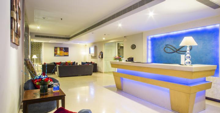 Sarovar Portico Naraina, Hotel Neu-Delhi Exterior foto
